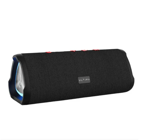 Ultima Rock 12W Bluetooth Speaker With 12Hrs Playtime | Powerful Bass | Rugged Built | TWS Feature | RGB Lights | IPX5 Water & Shock Resistant Speaker